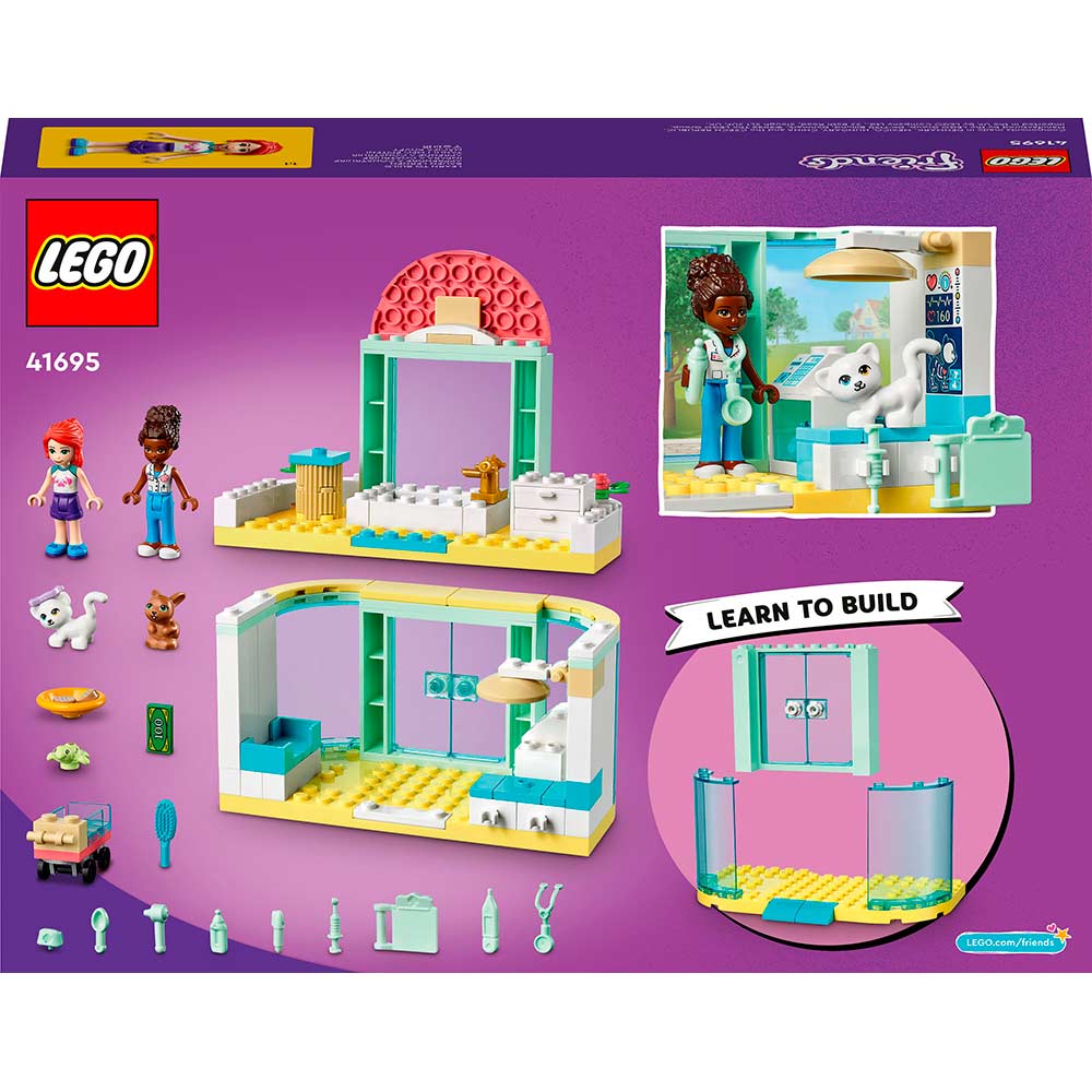 Внешний вид Конструктор LEGO Friends Клиника для домашних животных 111 деталей (41695)