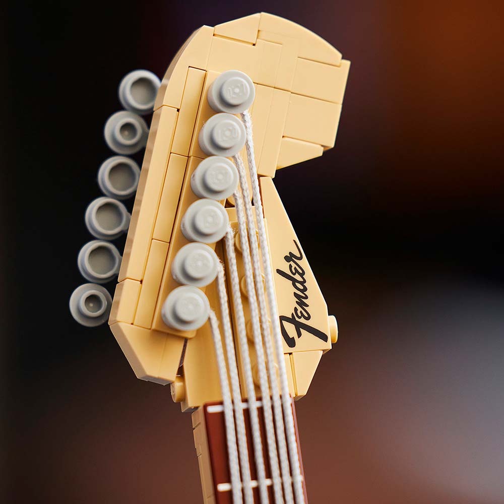 Конструктор LEGO Ideas Fender Stratocaster Гитара 1074 детали (21329) Серия Lego Ideas