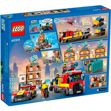 Конструктор LEGO City Пожарная бригада 766 эл (60321)