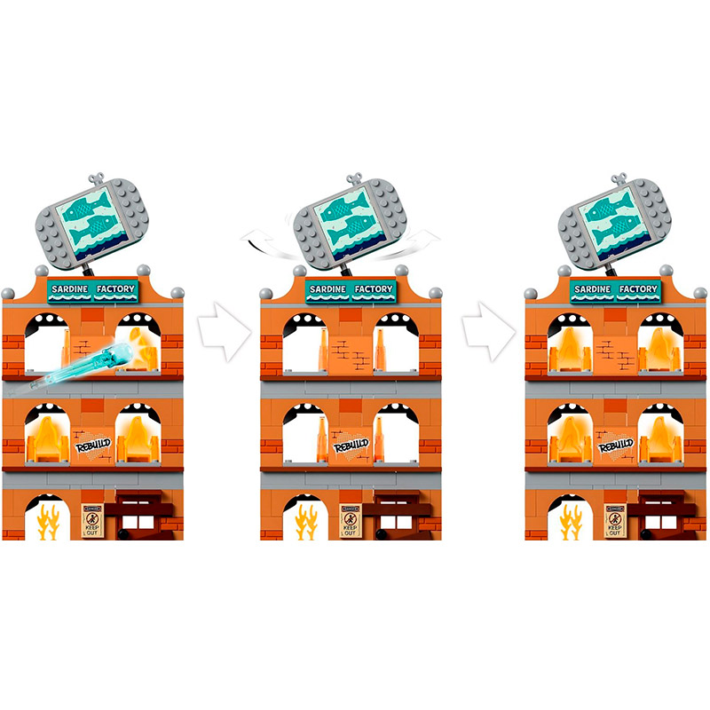 Конструктор LEGO City Пожарная бригада 766 эл (60321) Крепление блок