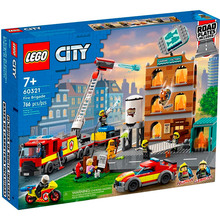 Конструктор LEGO City Пожежна бригада 766 ел (60321)
