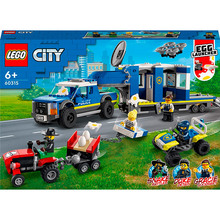 Конструктор LEGO City Полицейский мобильный командный трейлер 436 эл (60315)