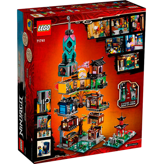 Конструктор LEGO Ninjago Сади Ніндзяго-Сіті 5685 деталей (71741) Серія Lego Ninjago