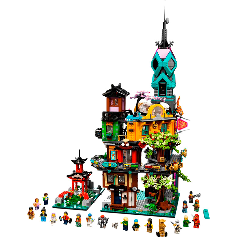 Конструктор LEGO Ninjago Сади Ніндзяго-Сіті 5685 деталей (71741) Тип класичний