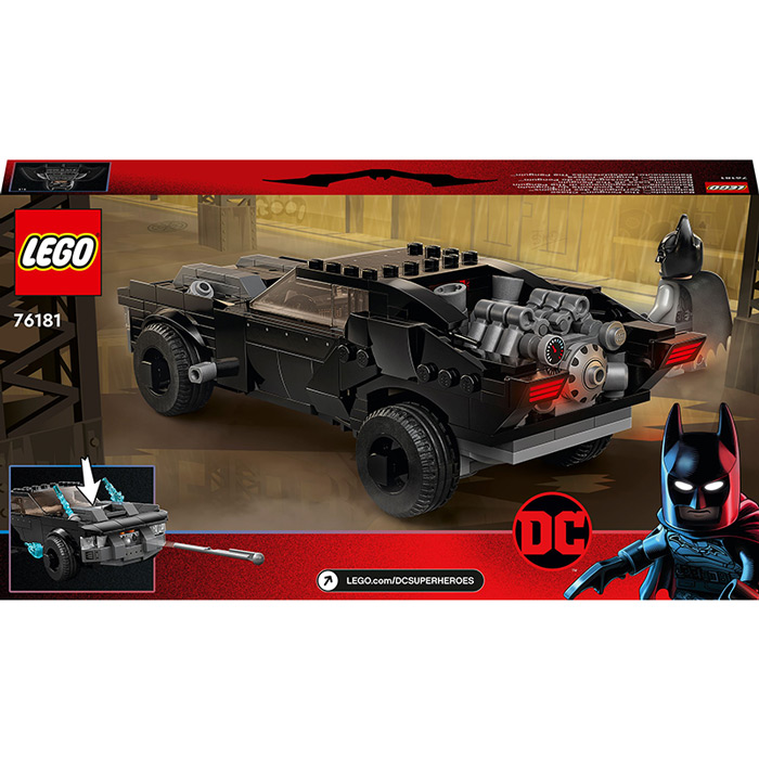 Конструктор LEGO Super Heroes DC Batman Бэтмобиль: погоня за Пингвином 392 детали (76181) Тематика герои фильмов и мультфильмов