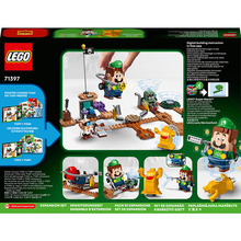 Конструктор LEGO Super Mario Особняк Луїджі Додатковий набір Лабораторія та Полтергейст 179 деталей (71397)