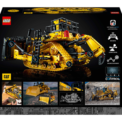 Конструктор LEGO Technic Бульдозер Cat D11 на пульті управління 3854 деталі (42131) Тематика транспорт