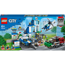 Конструктор LEGO City Поліцейська ділянка 668 деталей (60316)