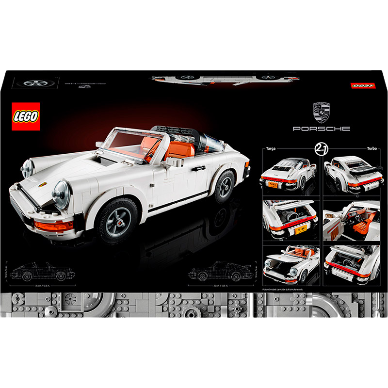 Конструктор LEGO Creator Porsche 911 1458 деталей (10295) Тип классический