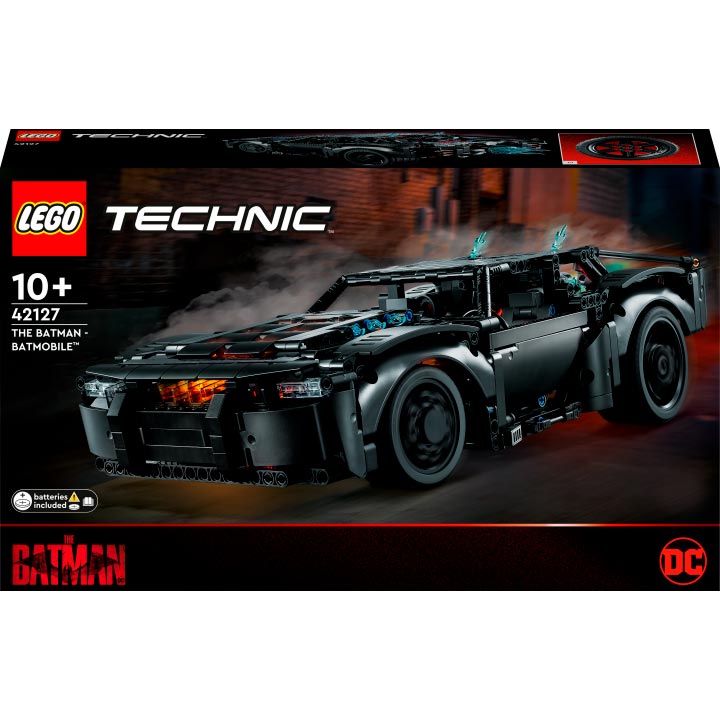 

Конструктор LEGO Technic Бэтмен: Бэтмобиль 1360 деталей (42127), Конструктор Technic Бетмен: Бетмобіль 42127