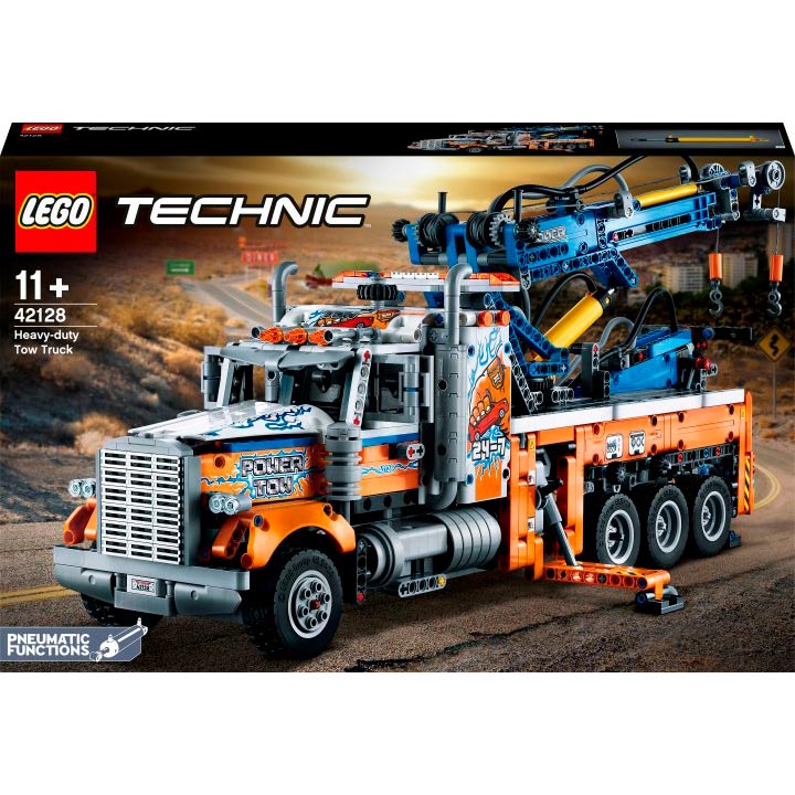 Конструктор LEGO Technic Вантажний евакуатор 2017 деталей (42128)