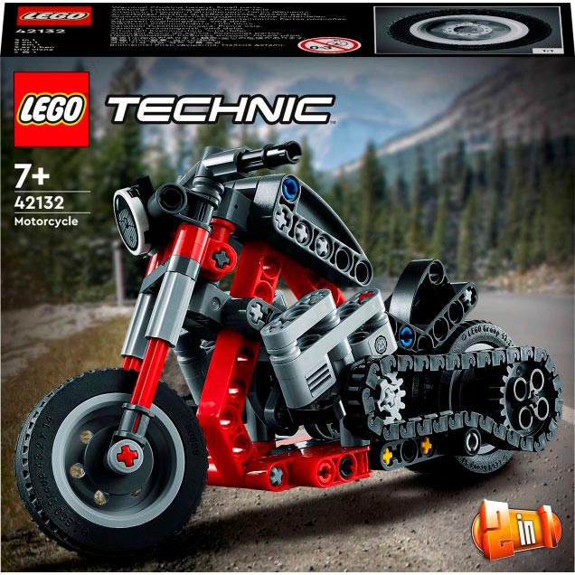 Конструктор LEGO Technic Мотоцикл 163 детали (42132)