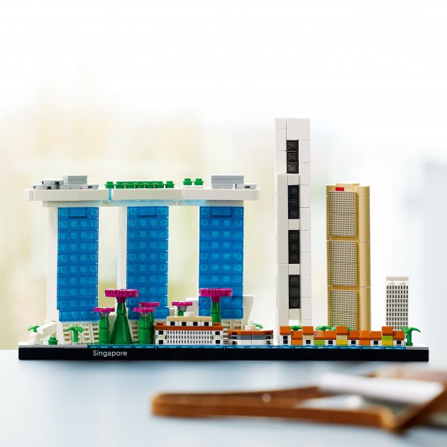 Конструктор LEGO Architecture Сингапур 827 деталей (21057) Тематика строительство