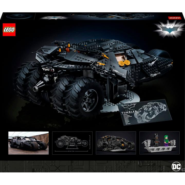 Покупка Конструктор LEGO DC Batman Бэтмобиль 2049 деталей (76240)