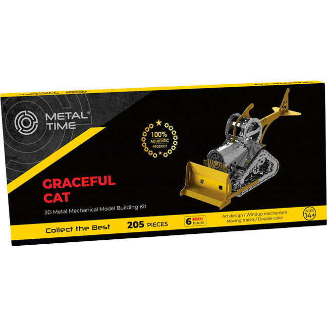 Конструктор METAL TIME Graceful CAT (MT073)