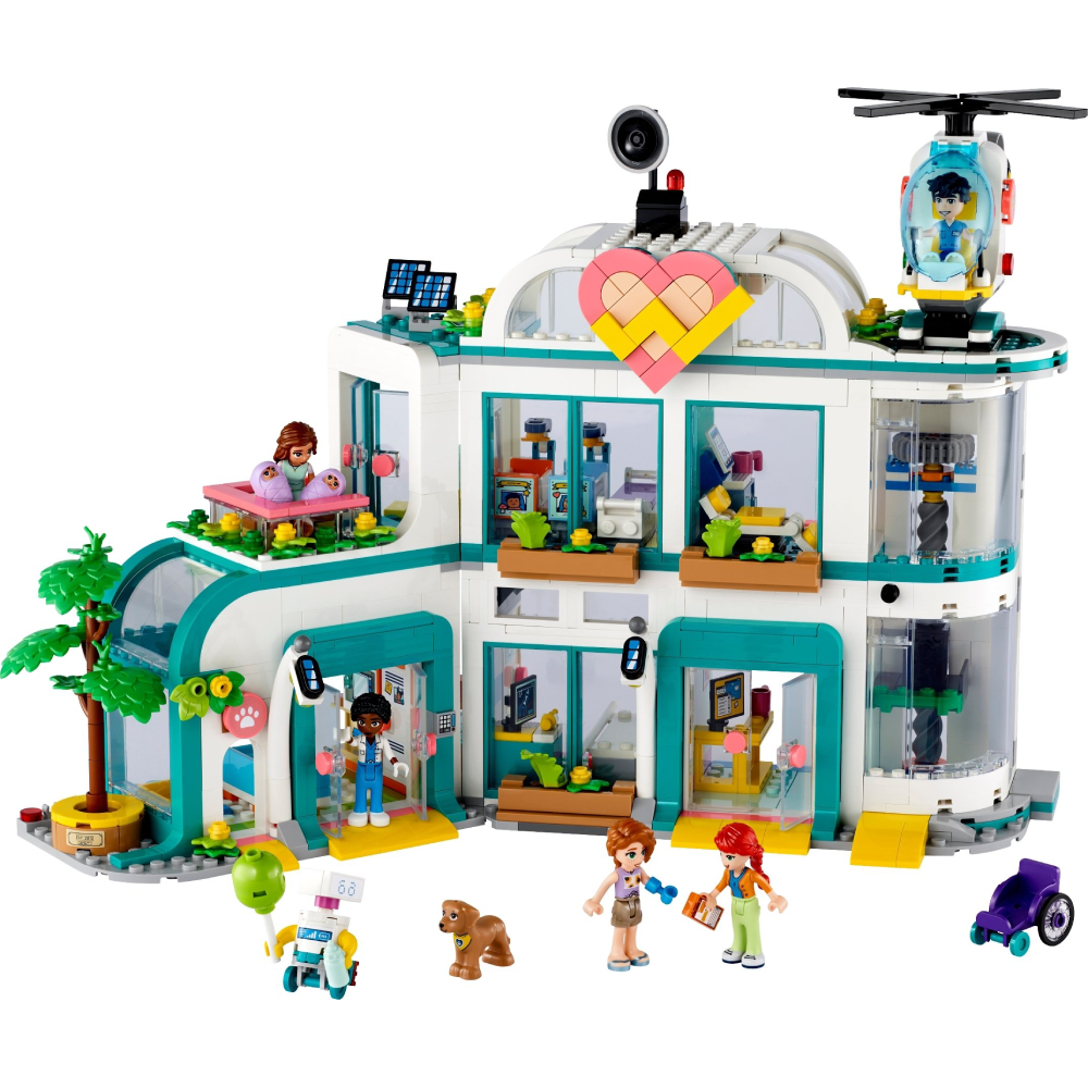 Конструктор LEGO Friends Лікарня в Хартлейк-Сіті (42621) Тип класичний