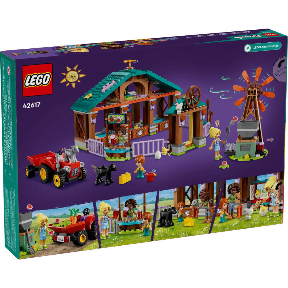 Конструктор LEGO Friends Притулок для сільськогосподарських тварин (42617)