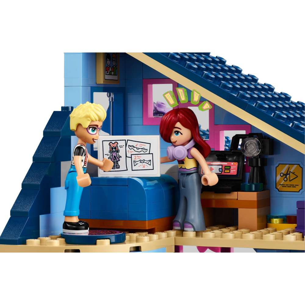 Конструктор LEGO Friends Сімейні будинки Оллі й Пейслі (42620) Кріплення блок