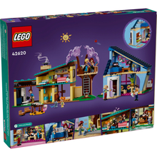 Конструктор LEGO Friends Сімейні будинки Оллі й Пейслі (42620)