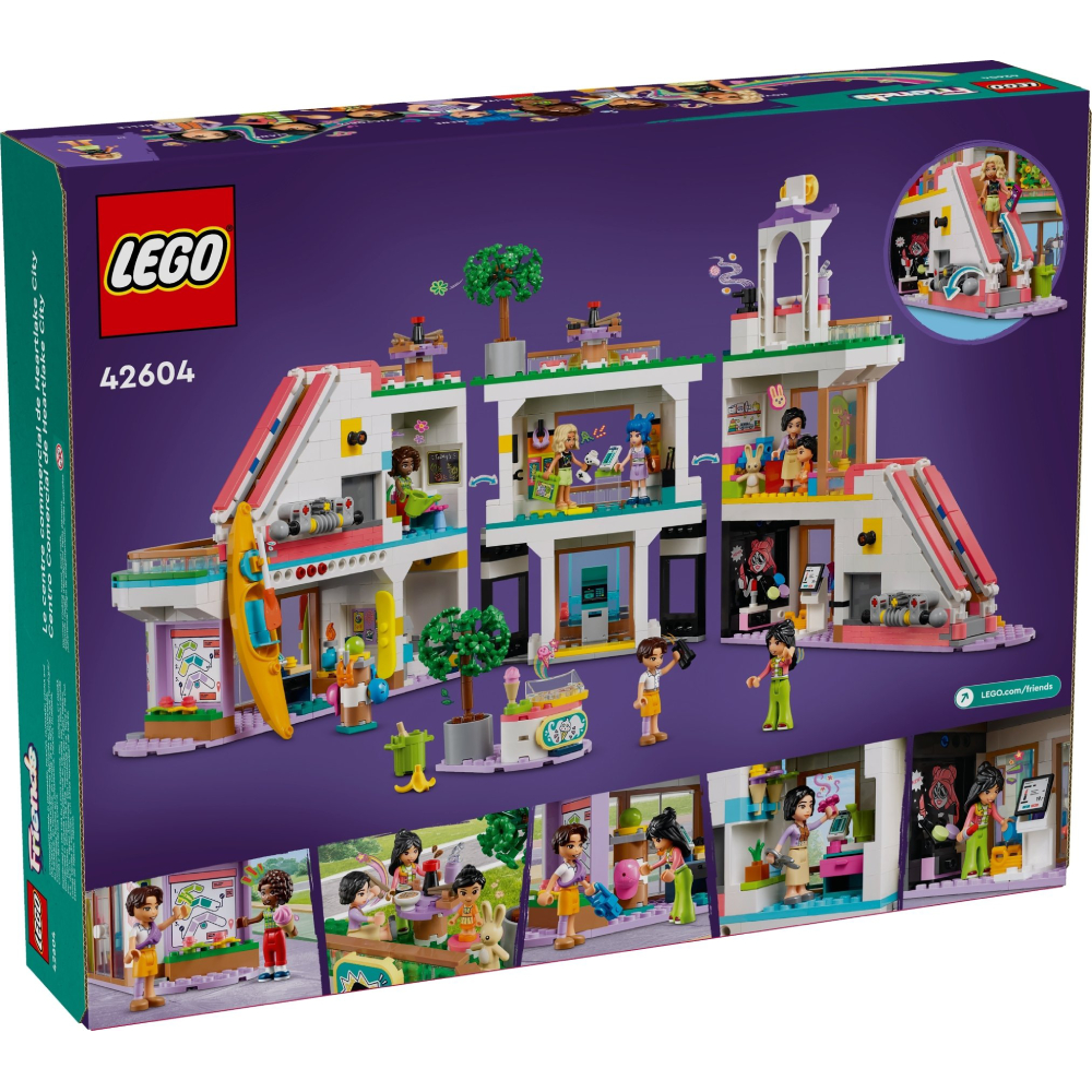 Конструктор LEGO Friends Торговый центр в Хартлейк-Сити (42604) ᐉ Купить по  низкой цене в Украине • Киев, Львов, Харьков, Днепр, Одесса, Запорожье,  Ужгород – фото, отзывы, характеристики в Фокстрот