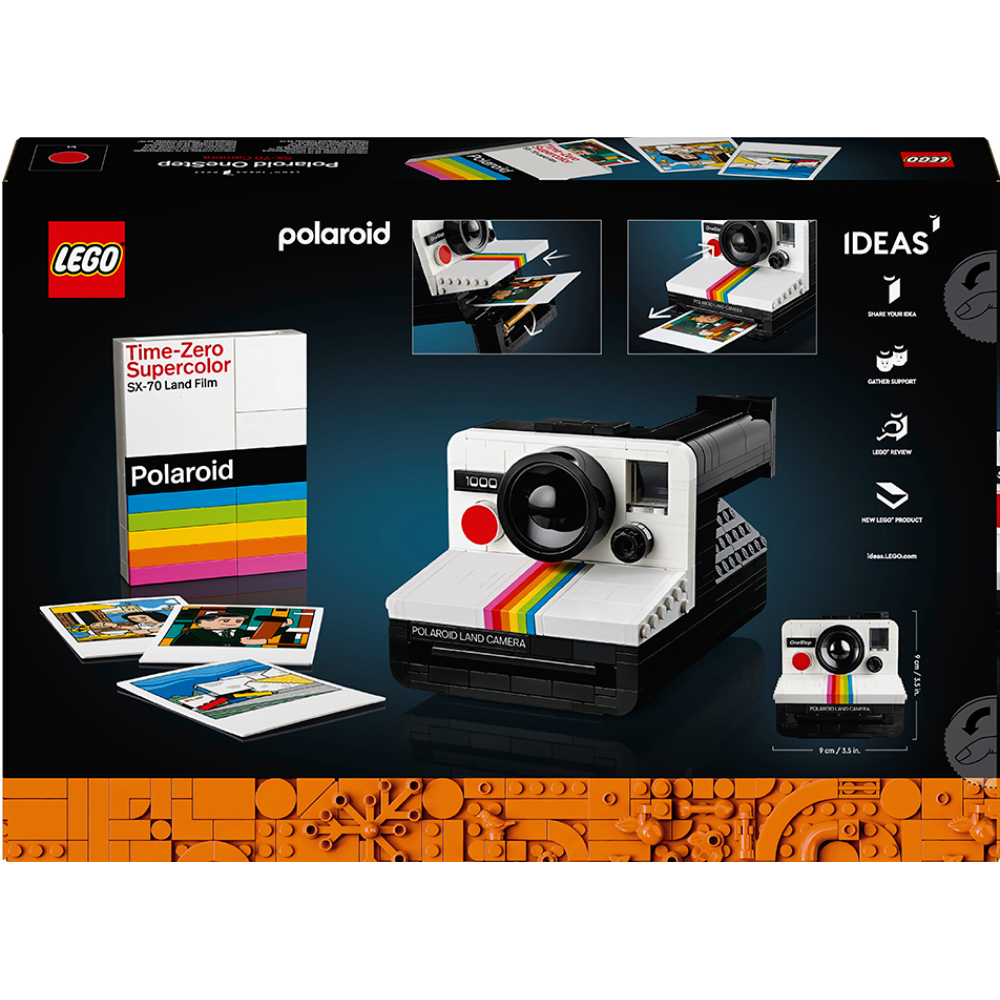 Конструктор LEGO Ideas Polaroid OneStep SX-70 (21345) Тип классический