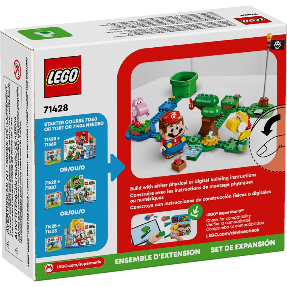 Конструктор LEGO Super Mario Прекрасный лес Yoshi (71428) Тип классический