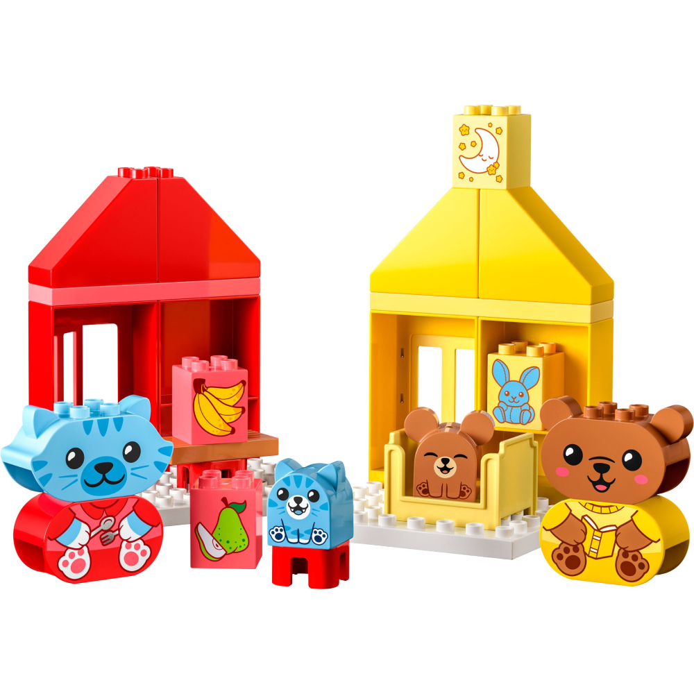 Конструктор LEGO DUPLO My First Щоденні процедури: час вечері та сну (10414) Тематика для найменших