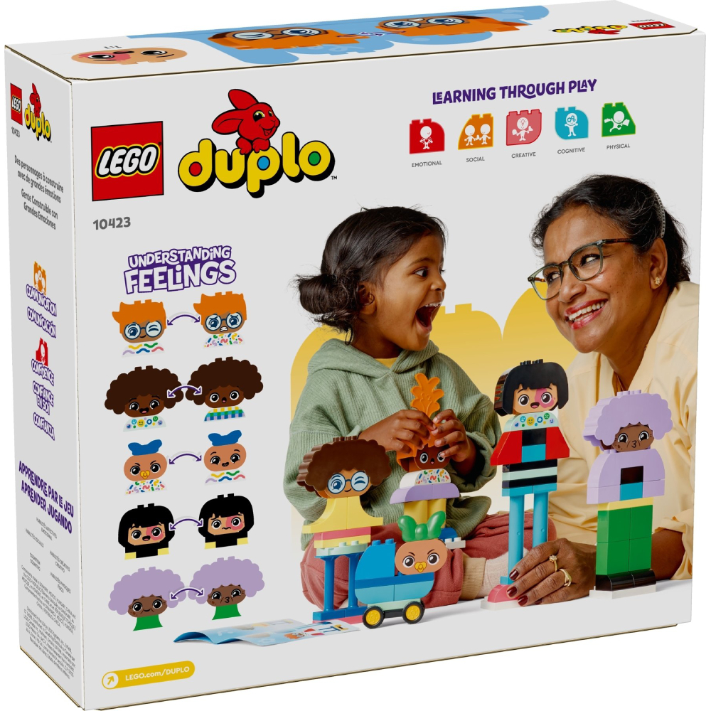 Конструктор LEGO DUPLO Town Конструктор людей с сильными эмоциями (10423) Тип классический