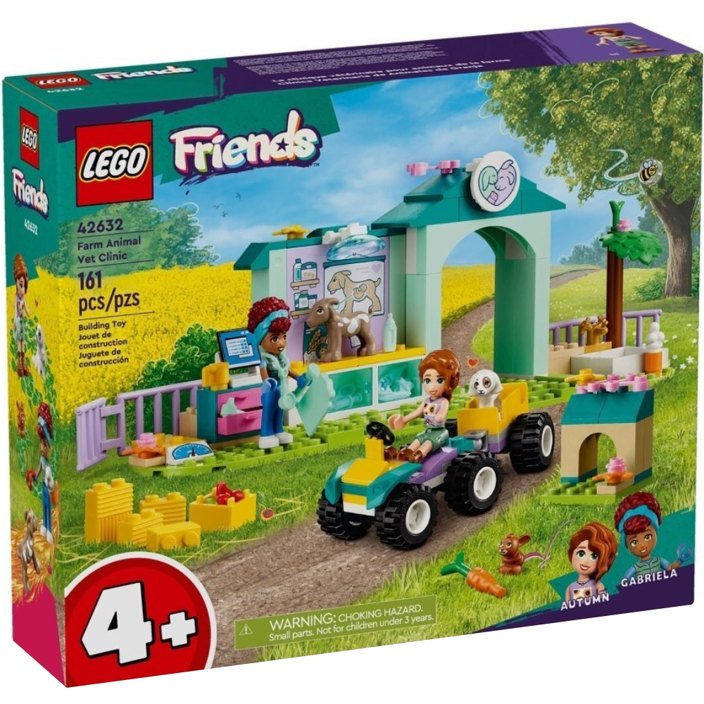 Конструктор LEGO Friends Ветеринарна клініка для сільськогосподарських тварин (42632)