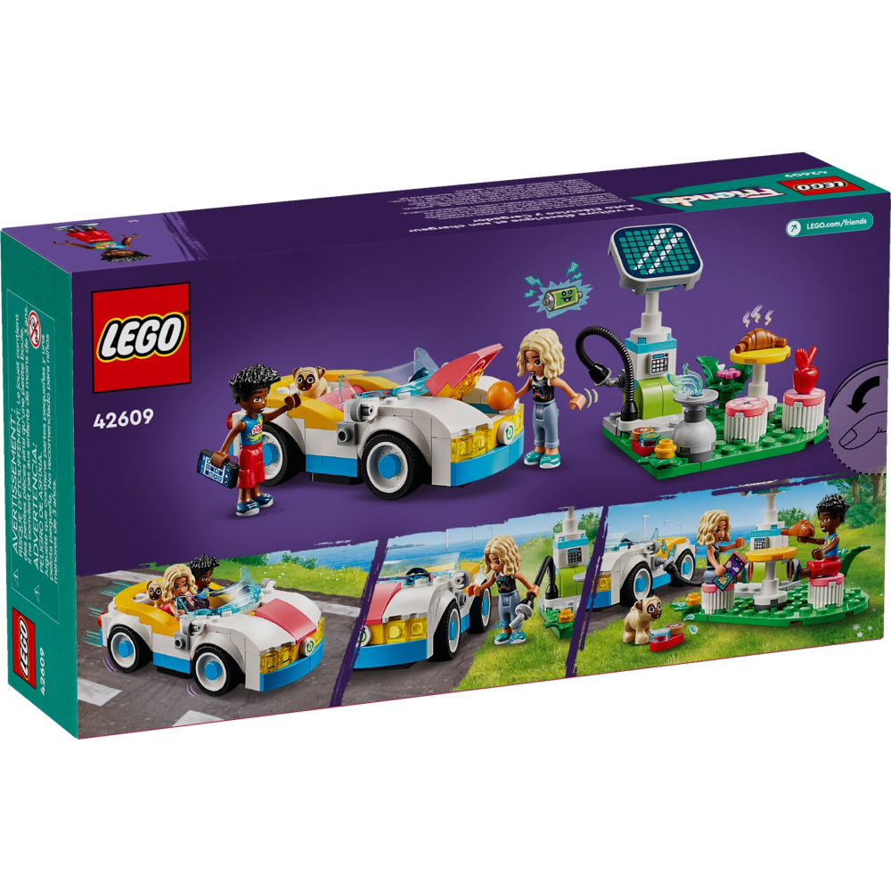 Конструктор LEGO Friends Электромобиль и зарядное устройство (42609) Тип классический