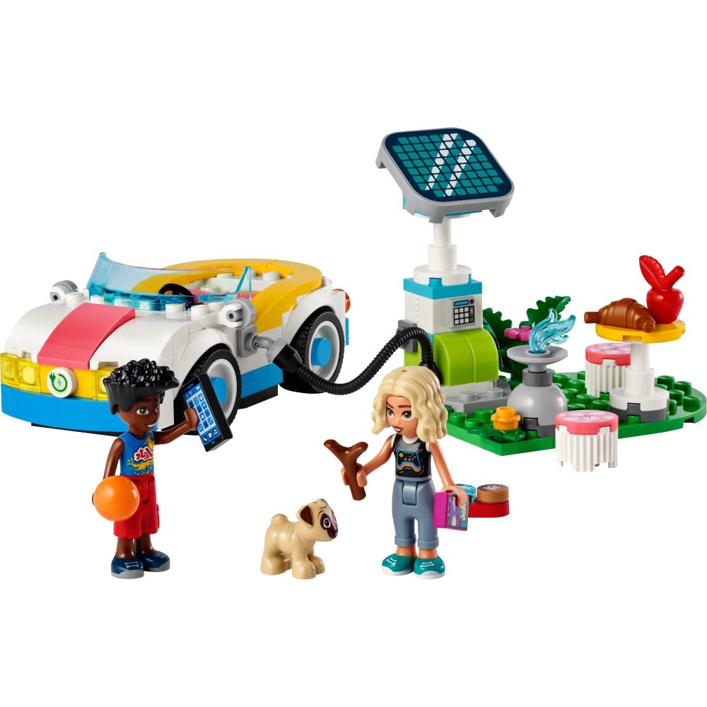 Конструктор LEGO Friends Электромобиль и зарядное устройство (42609) Тематика транспорт