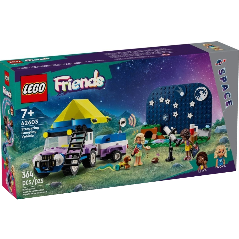 Конструктор LEGO Friends Кемпинговый автомобиль для наблюдения за звездами (42603)