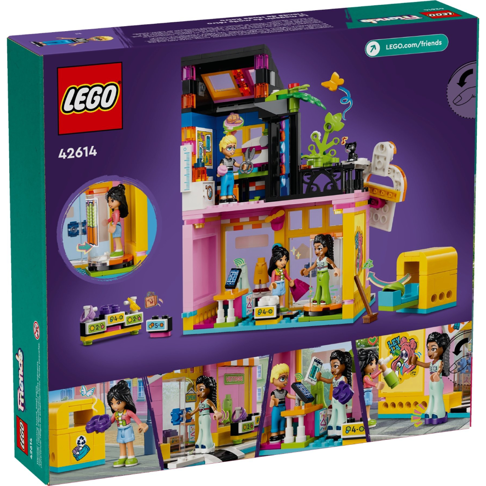 Конструктор LEGO Friends Магазин вінтажного одягу (42614) Тип класичний