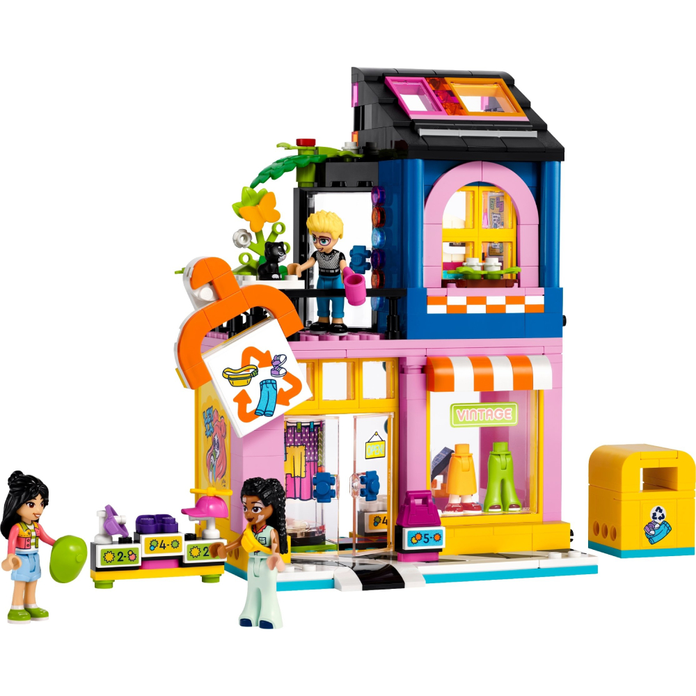 Конструктор LEGO Friends Магазин вінтажного одягу (42614) Тематика будинки