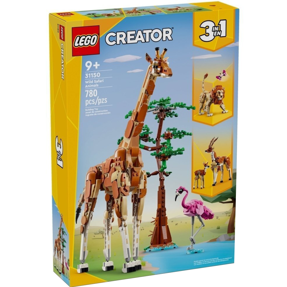 Конструктор LEGO Creator Дикі тварини сафарі (31150)