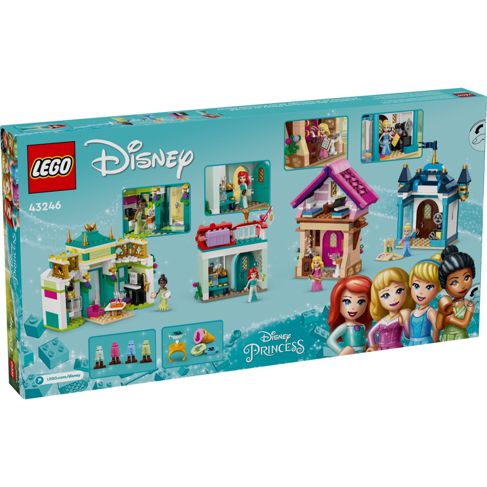 Конструктор LEGO Disney Princess Пригода диснеївської принцеси на ярмарку (43246) Тип класичний