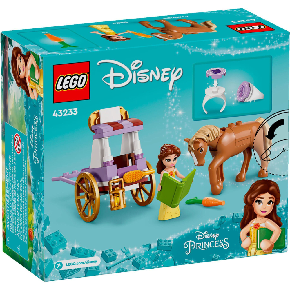 Конструктор LEGO Disney Сказочная карета Белль (43233) Тип классический