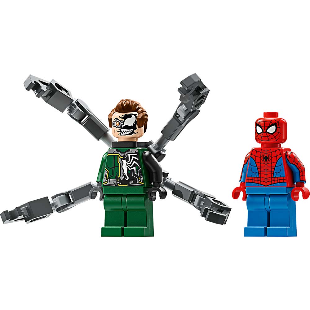 Конструктор LEGO Marvel Погоня на мотоциклах Человек-паук vs. Доктор Осьминог (76275) Тематика герои фильмов и мультфильмов