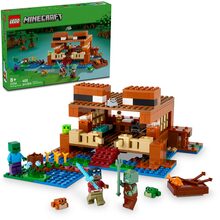Конструктор LEGO Minecraft Дом в форме лягушки (21256)