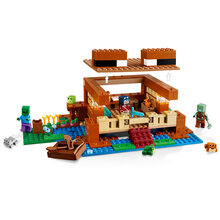 Конструктор LEGO Minecraft Дом в форме лягушки (21256)