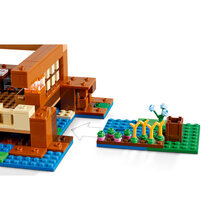 Конструктор LEGO Minecraft Дом в форме лягушки (21256)