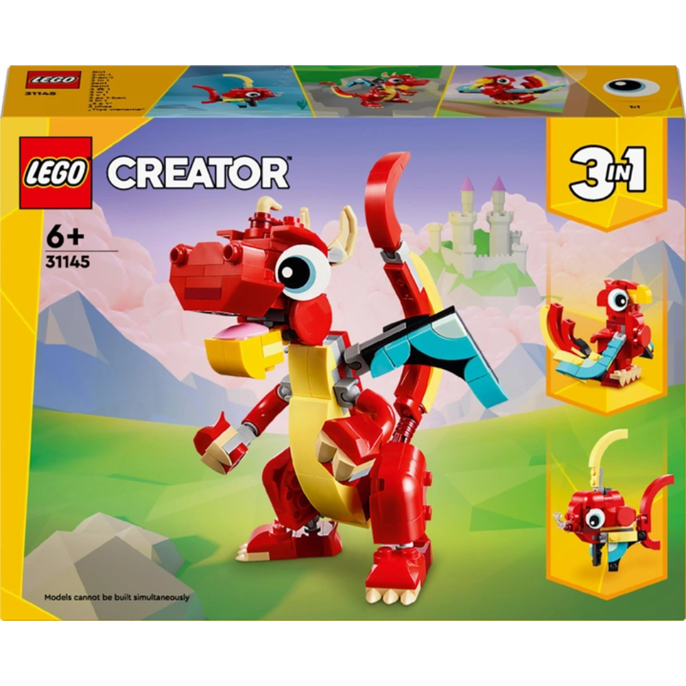 Конструктор LEGO Creator Червоний Дракон (31145) Тип класичний