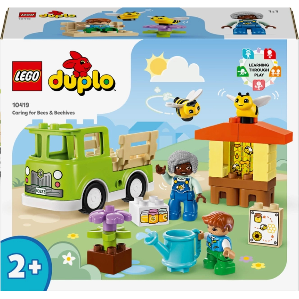 Конструктор LEGO DUPLO Town Догляд за бджолами та вуликами 22 деталей (10419) Конструктор LEGO DUPLO Town Догляд за бджолами та вуликами 22 деталей (10419)