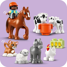 Конструктор LEGO DUPLO Town Уход за животными на ферме 74 деталей (10416)