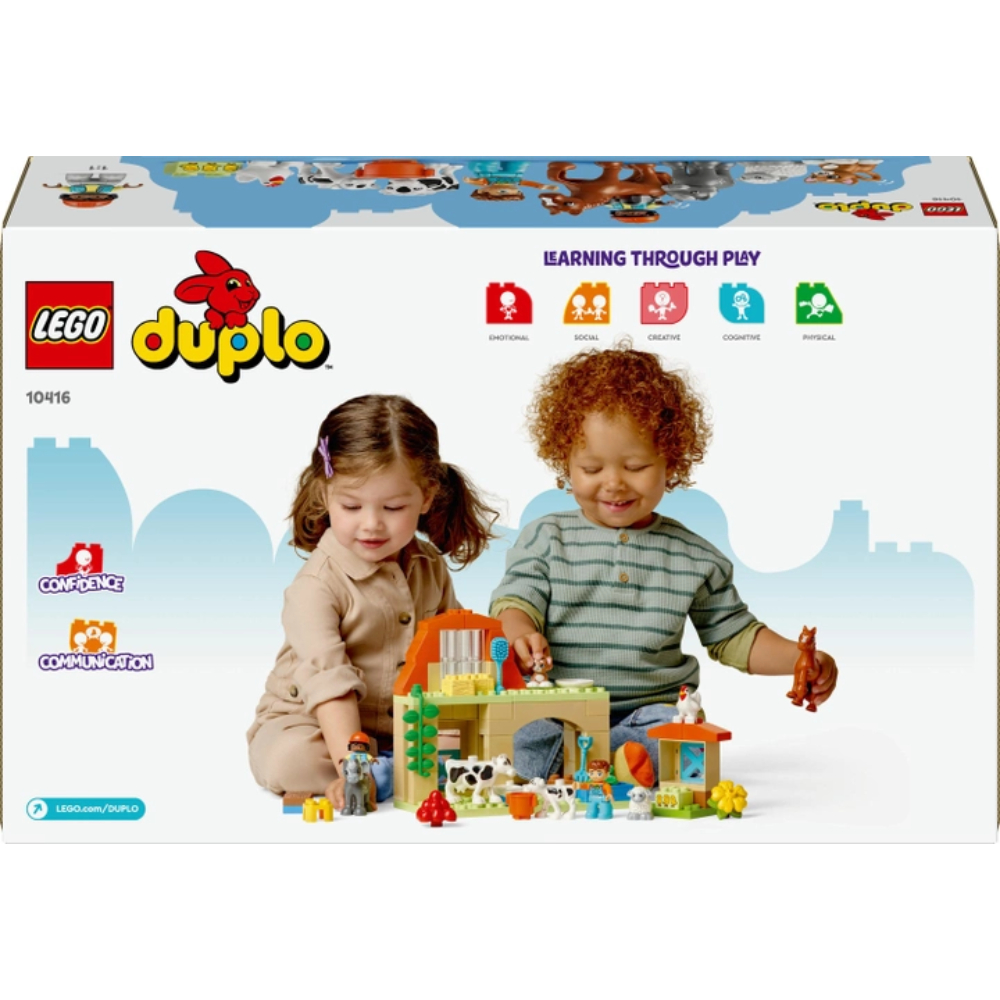 Конструктор LEGO DUPLO Town Уход за животными на ферме 74 деталей (10416) Тип классический