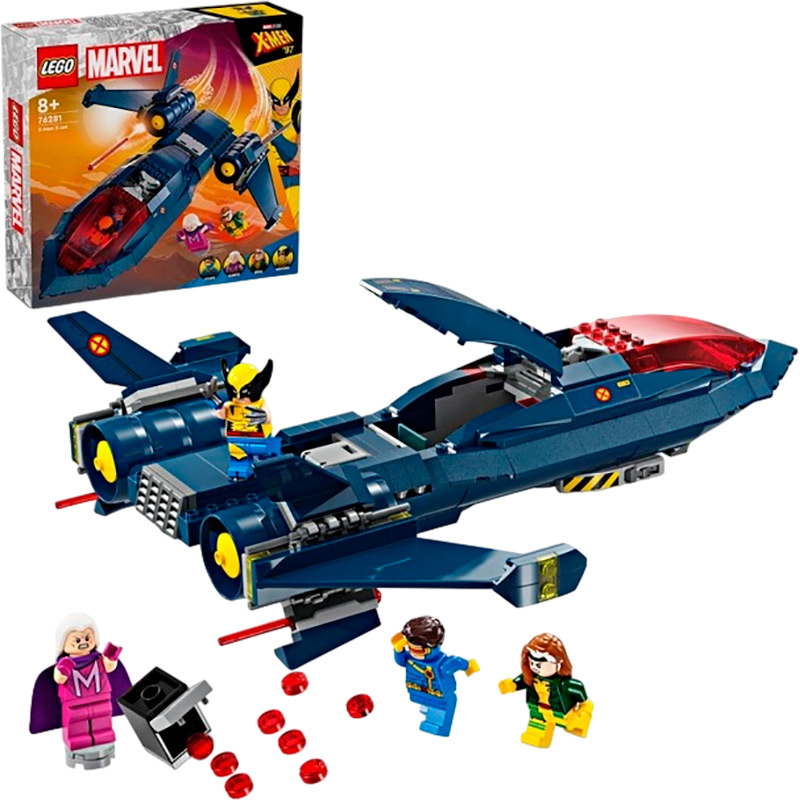 Конструктор LEGO Super Heroes X-Jet Людей Икс 359 деталей (76281) Тематика транспорт