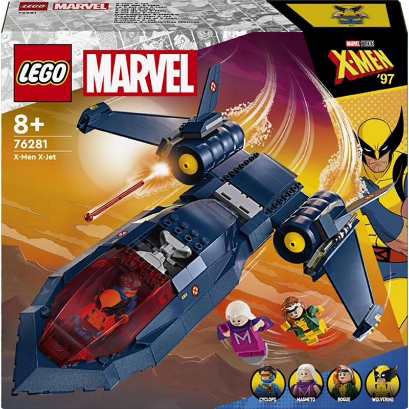 Конструктор LEGO Super Heroes X-Jet Людей Икс 359 деталей (76281)