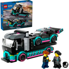Конструктор LEGO City Автомобиль для гонок и автовоз 328 деталей (60406)