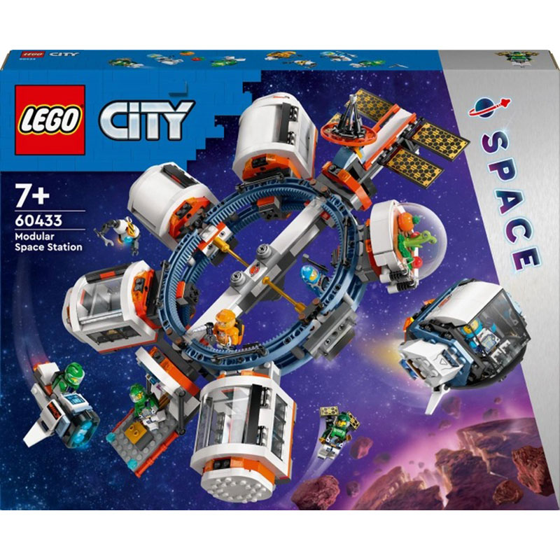 Конструктор LEGO City Модульна космічна станція 1097 деталей (60433)