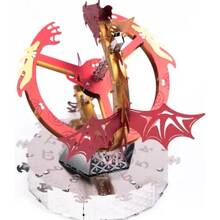 Конструктор METAL TIME Sun Chaser Dragon Stand Clock (MT025)